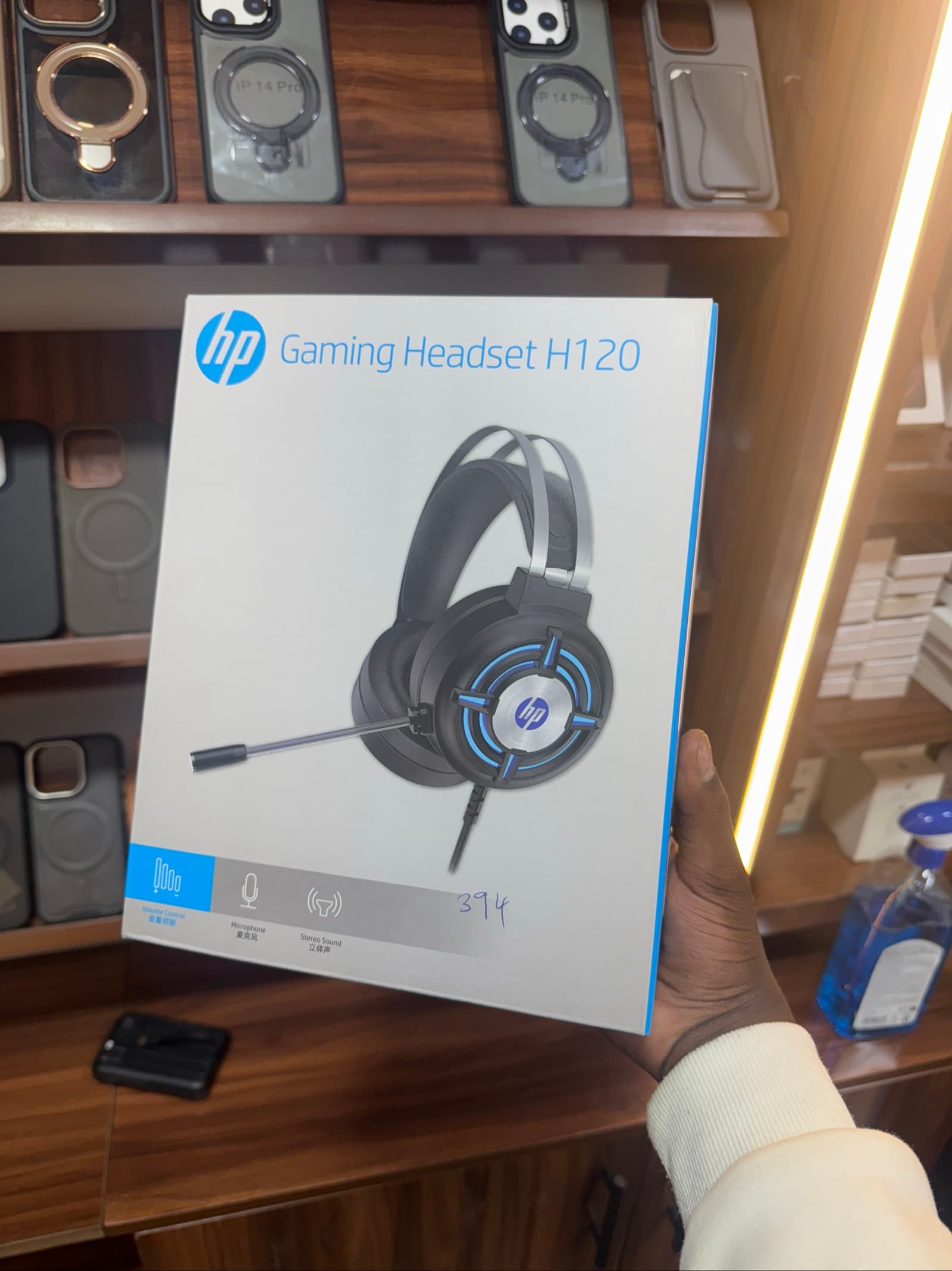 Wireless Gaming Headphones – Black, Pure Bass, Hands-Free Calls